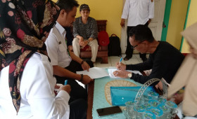 Giat hari ini tanggal 24 May 2023 Penandatanganan Nota Kesepahaman dan Kontrak Swakelola antara Pokmas  GERBANG BORNEO dan Pejabat Pembuat Komitmen (KPA) Kegiatan Probebaya Bidang Sapras Kel. Baqa